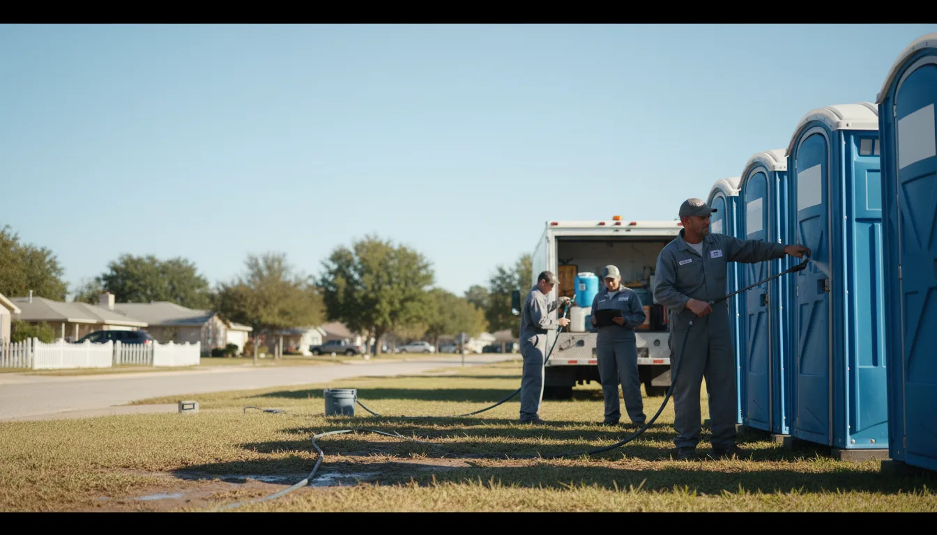 Long-Term Portable Toilet Rental in Gordonsville, VA near me